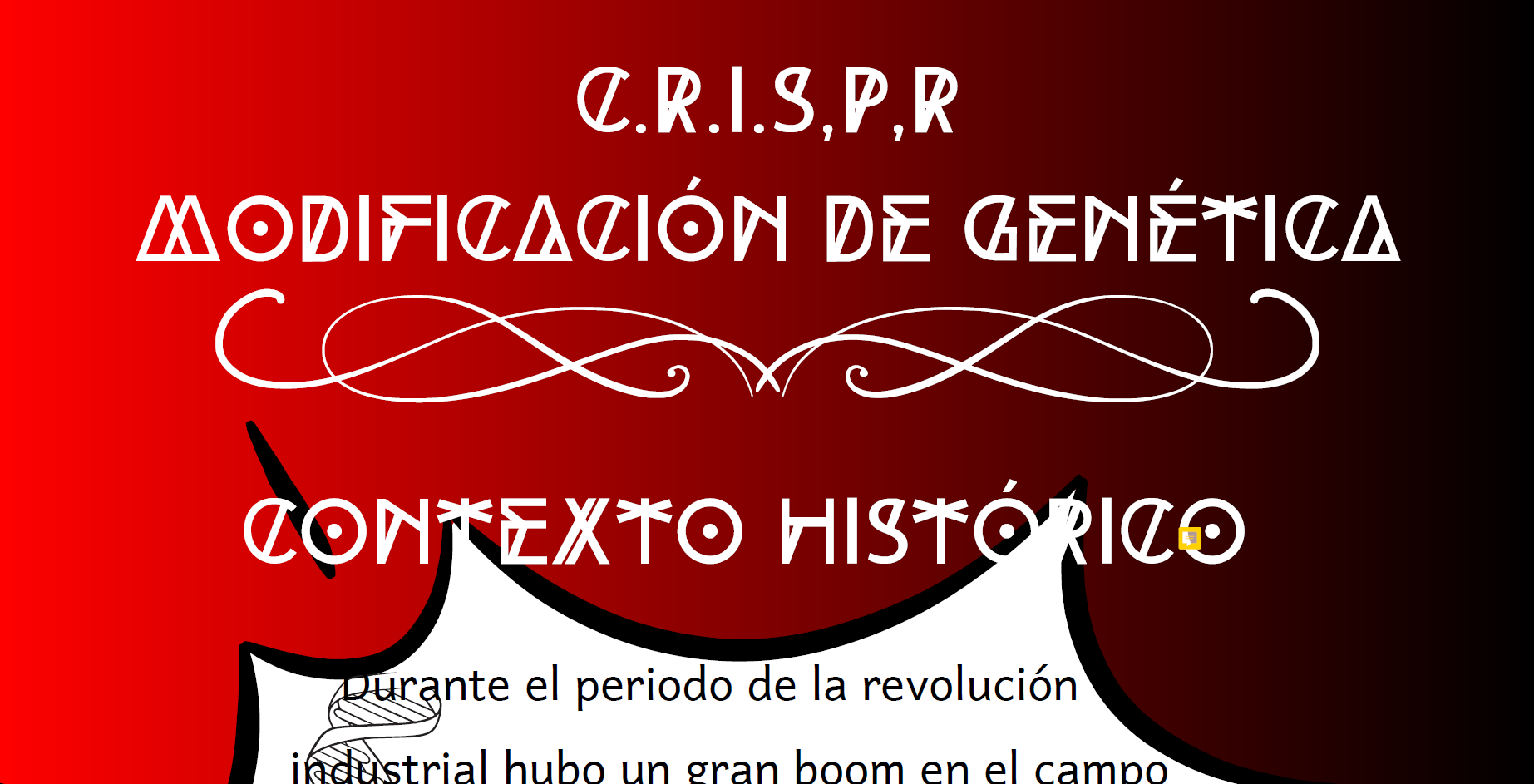 CRISPR-MODIFICACION-GENETICA Innovación metodológica y uso de las TIC