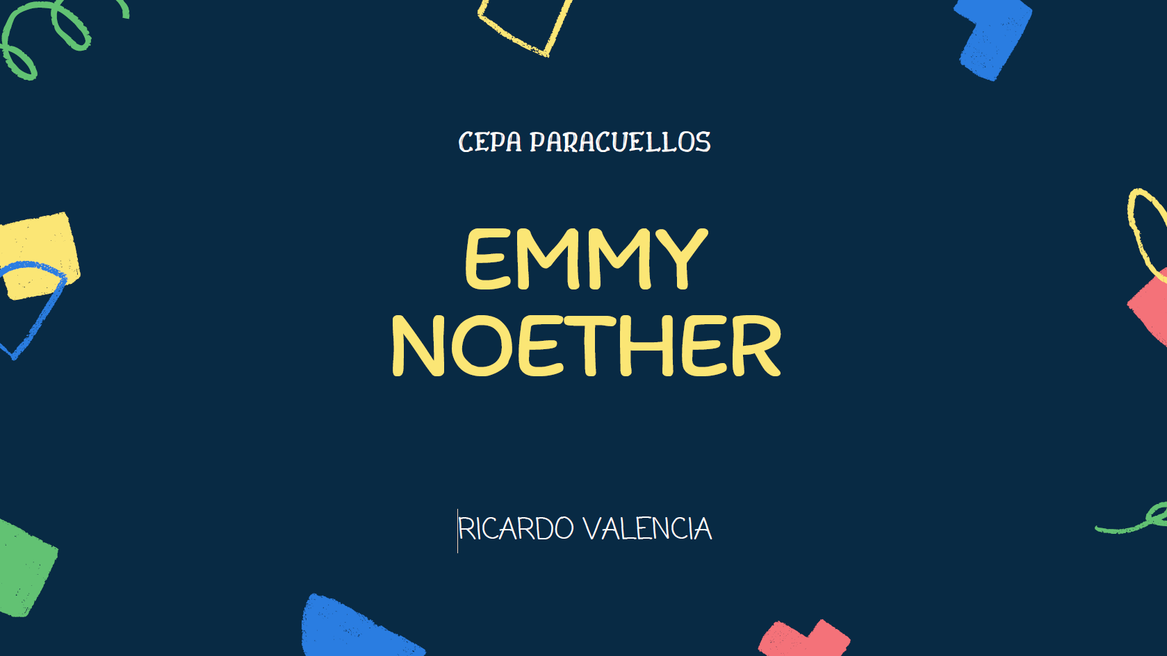 EMMY_NOETHER Innovación metodológica y uso de las TIC