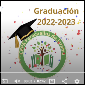 graduacion22-23 ¡BIENVENIDOS AL CEPA PARACUELLOS!